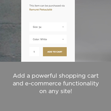 Add Shopping Cart
